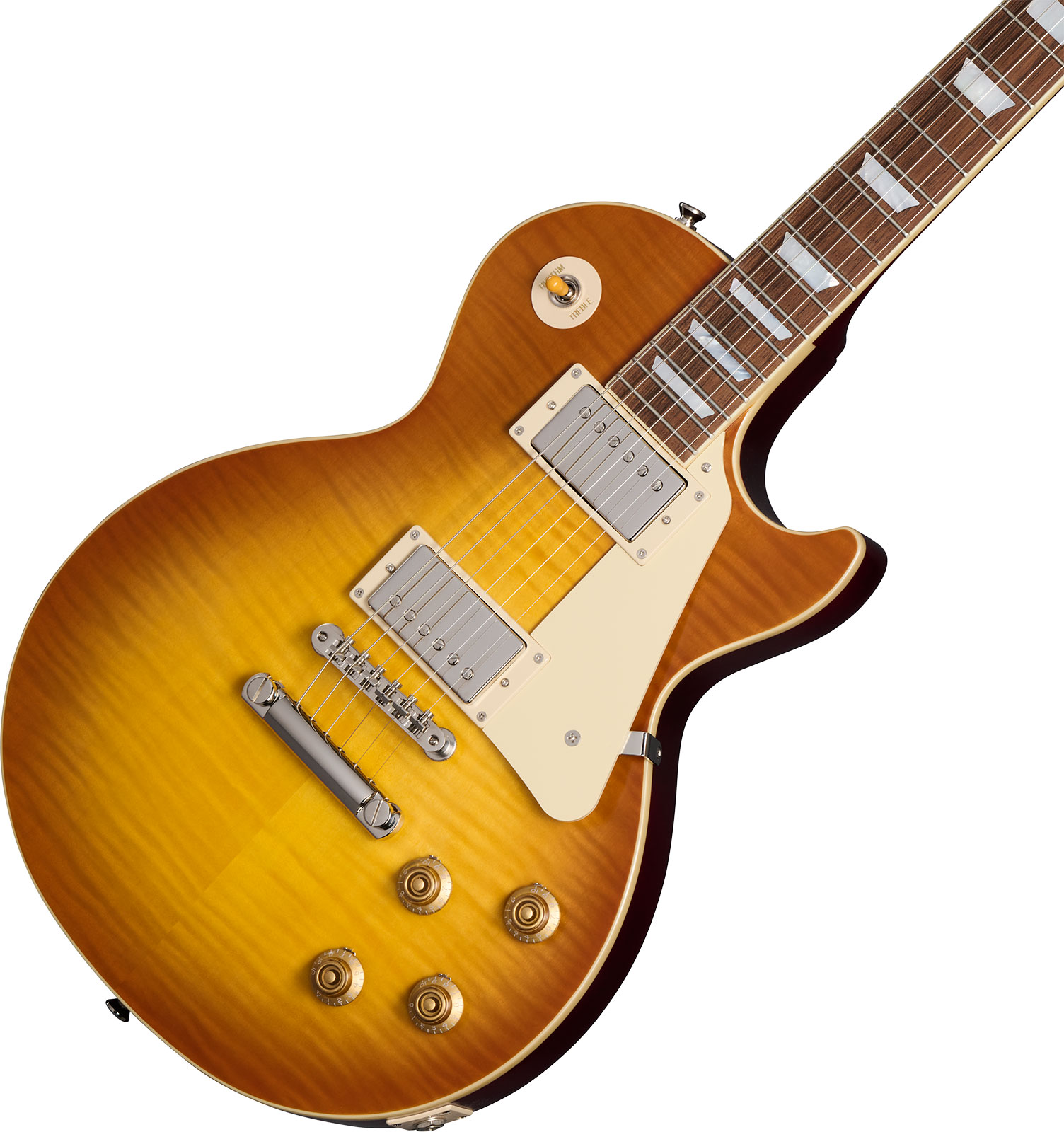 Epiphone 1959 Les Paul Standard Inspired By 2h Gibson Ht Lau - Vos Iced Tea Burst - Single cut electric guitar - Variation 3