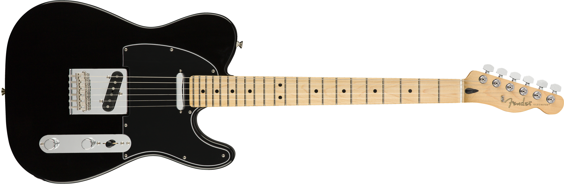 Fender Tele Player Mex Mn - Black - Tel shape electric guitar - Variation 1