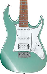 Str shape electric guitar Ibanez GRX40 MGN GIO - Metallic light green