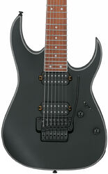7 string electric guitar Ibanez RG7420EX BKF 7-String Standard - Black flat