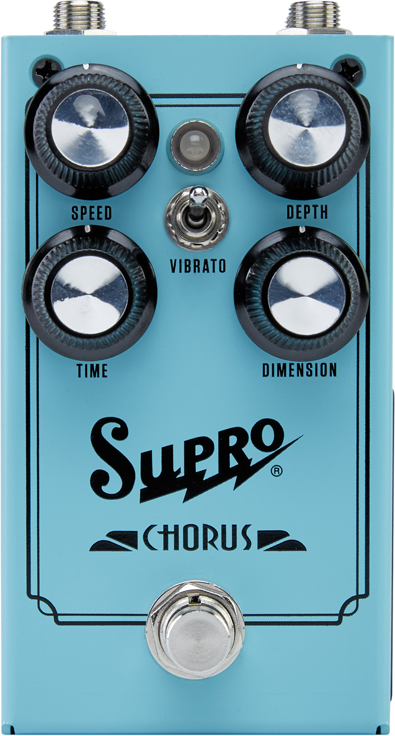 Supro Chorus - Modulation, chorus, flanger, phaser & tremolo effect pedal - Main picture