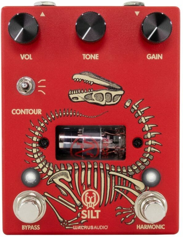 Walrus Silt Harmonic Tube Fuzz Red - Overdrive, distortion & fuzz effect pedal - Main picture