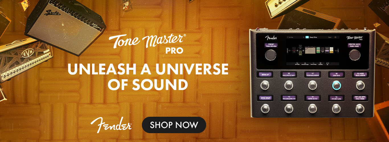 Le FENDER TONE MASTER PRO réinvente les effets pour guitare !