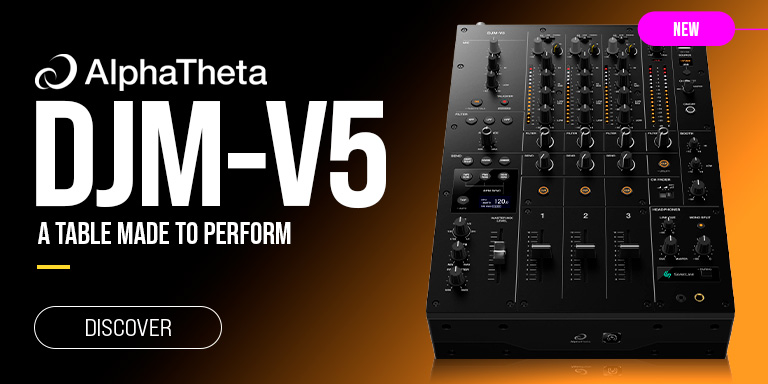 EN_ALPHATHETA DJM-V5 : Nouveauté
