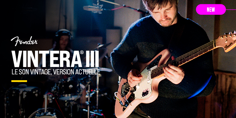 <b><center>FENDER VINTERA III – THE VINTAGE SPIRIT</center></b>