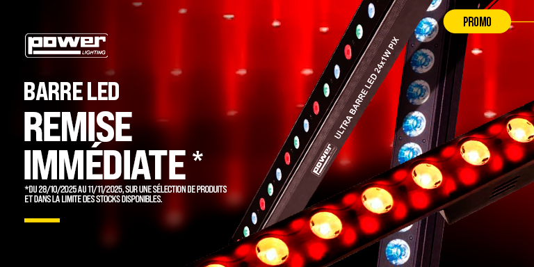 <b><center>CHAUVET & POWER LIGHTING LED BARS</center></b>