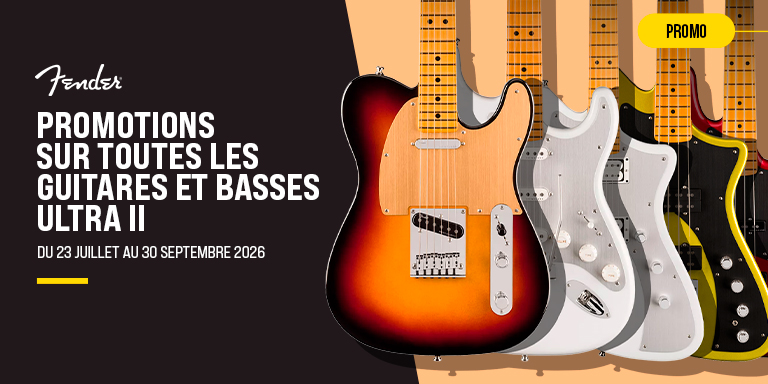 <b><center>FENDER AMERICAN ULTRA II PROMOTION</center></b>