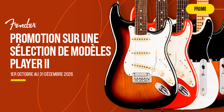 Fender Player II promotion