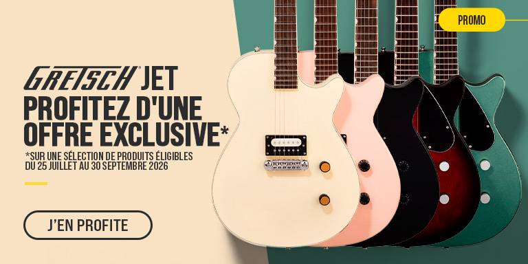 <b><center>GRETSCH JET SERIES PROMOTION</center></b>