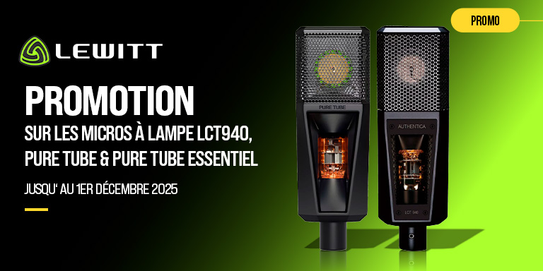 <b><center>LEWITT TUBE MICROPHONES PROMO</center></b>