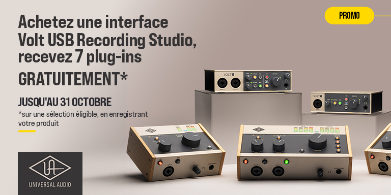 <b><center>UNIVERSAL AUDIO Volt: 7 Free Plug-ins</center></b>