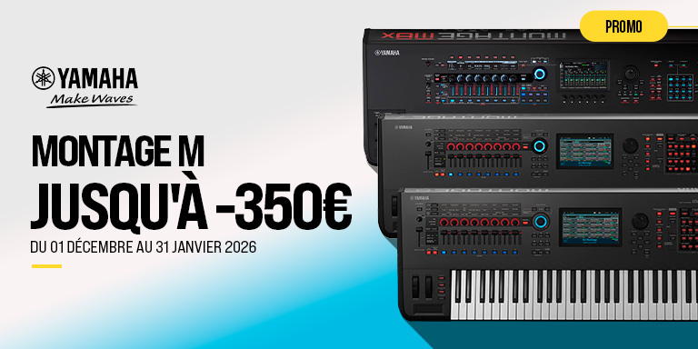 <b><center>YAMAHA MONTAGE M – UP TO €350 OFF</center></b>
