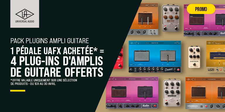 <b><center>UAFX = FREE UAD AMP PACK</center></b>
