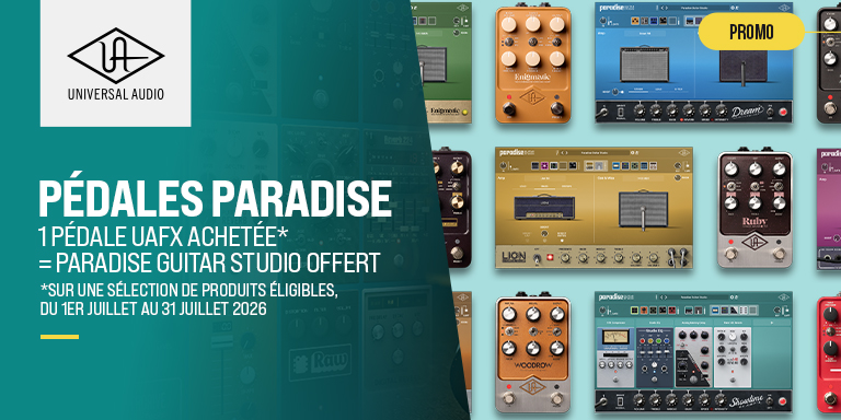 <b><center>FREE PARADISE GUITAR STUDIO WITH UAFX</center></b>