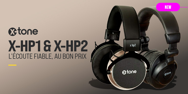 <b><center>X-TONE X-HP1 & X-HP2 – ESSENTIAL LISTENING</center></b>
