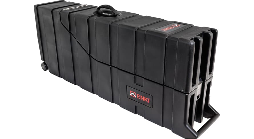 Enki Amg-2 Exv - Etui Rigide Pour 2 Guitares (type Extreme) - Electric guitar case - Variation 2