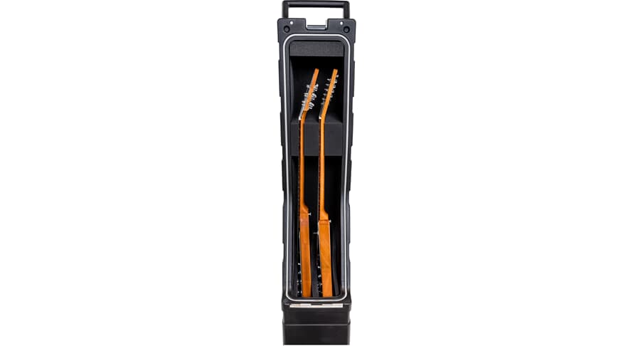 Enki Amg-2 Exv - Etui Rigide Pour 2 Guitares (type Extreme) - Electric guitar case - Variation 4