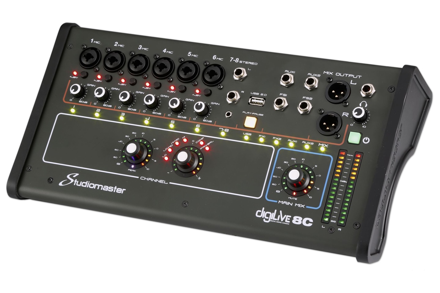 Studiomaster Digilive 8c - Digital mixing desk - Variation 2