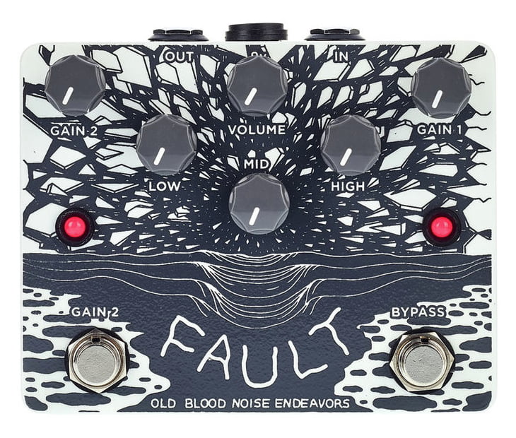 Old Blood Noise Fault Overdrive/distortion - Overdrive, distortion & fuzz effect pedal - Variation 1