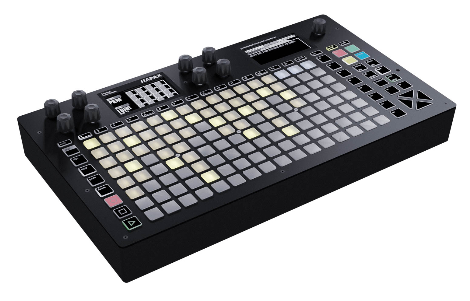Squarp Instruments Hapax - Drum machine - Variation 2