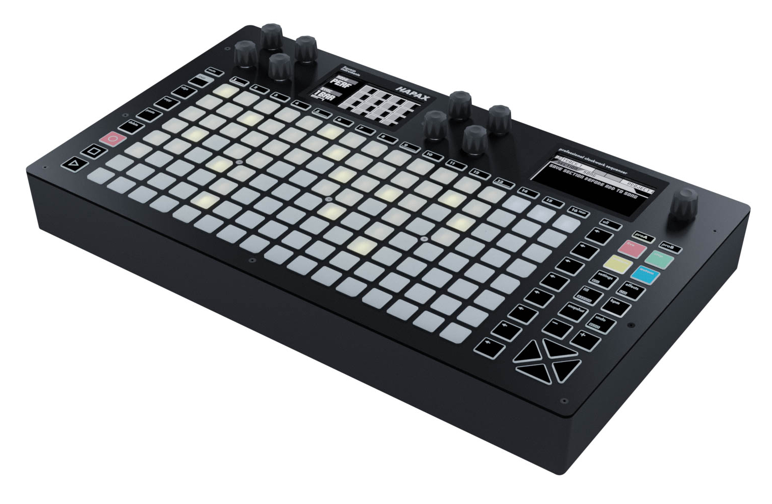 Squarp Instruments Hapax - Drum machine - Variation 1