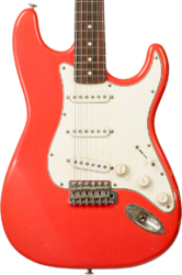 Str shape electric guitar Haar guitars Trad S #42274 - Aged fiesta red