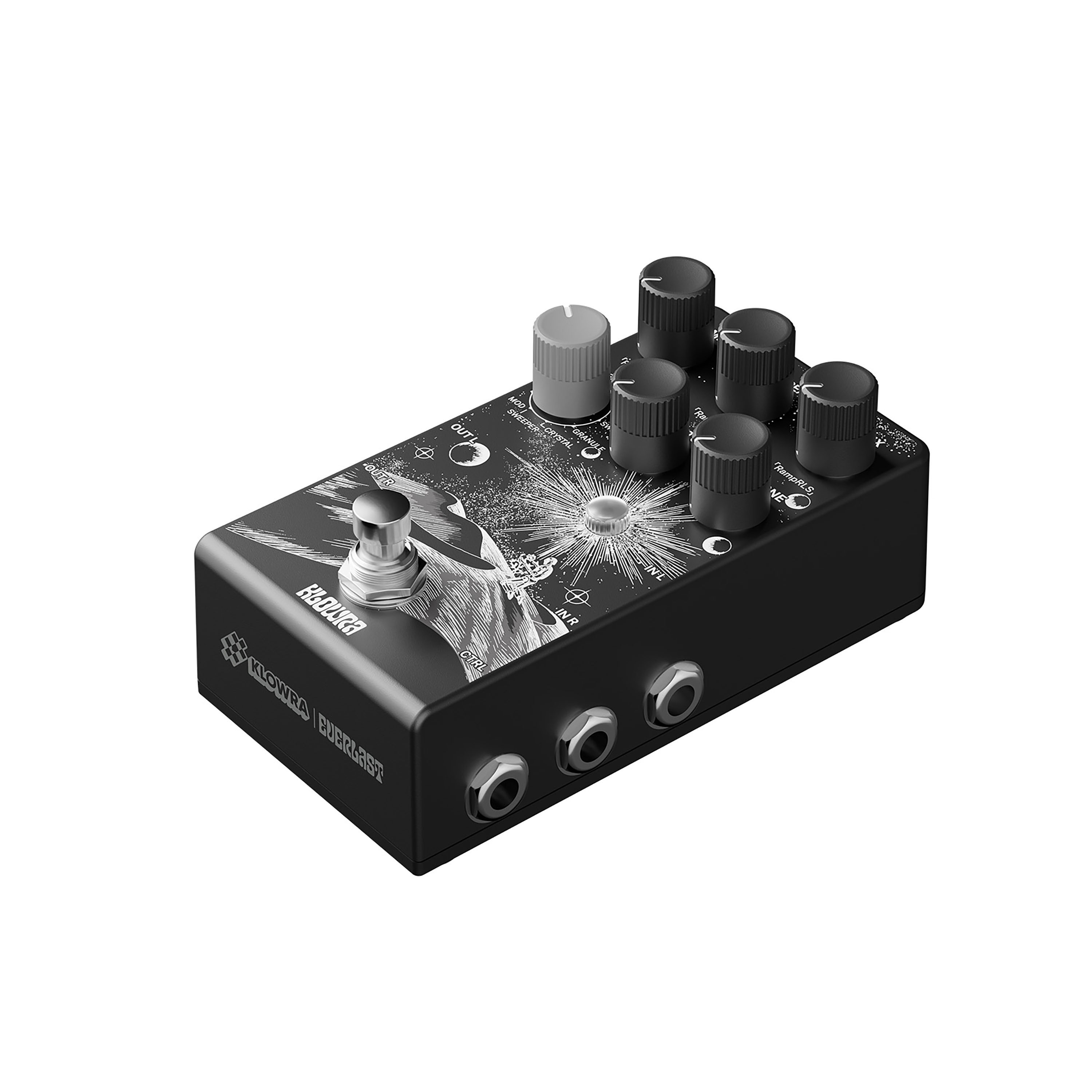 Klowra Kbs-02 Everlast Delay - Reverb, delay & echo effect pedal - Variation 2