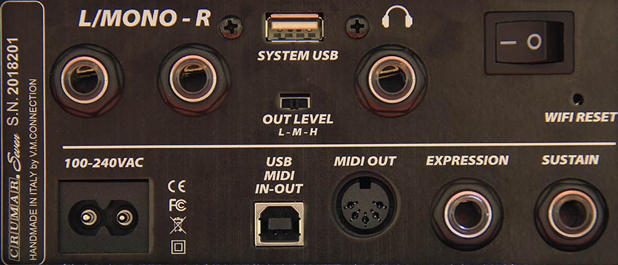 Crumar Seven - Stage keyboard - Variation 9