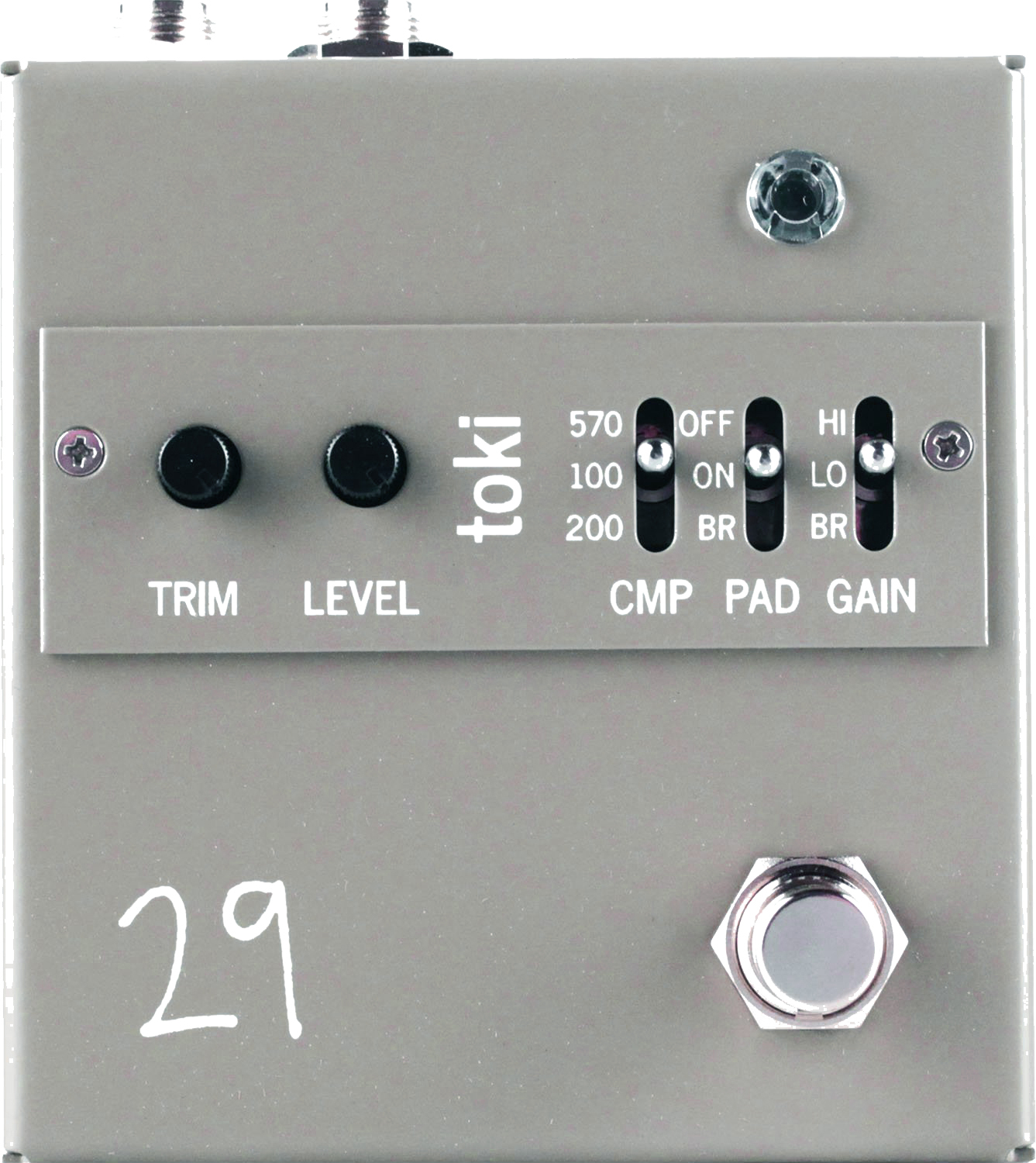 29 Pedals Toki Fuzzy Driver - Overdrive, distortion & fuzz effect pedal - Main picture