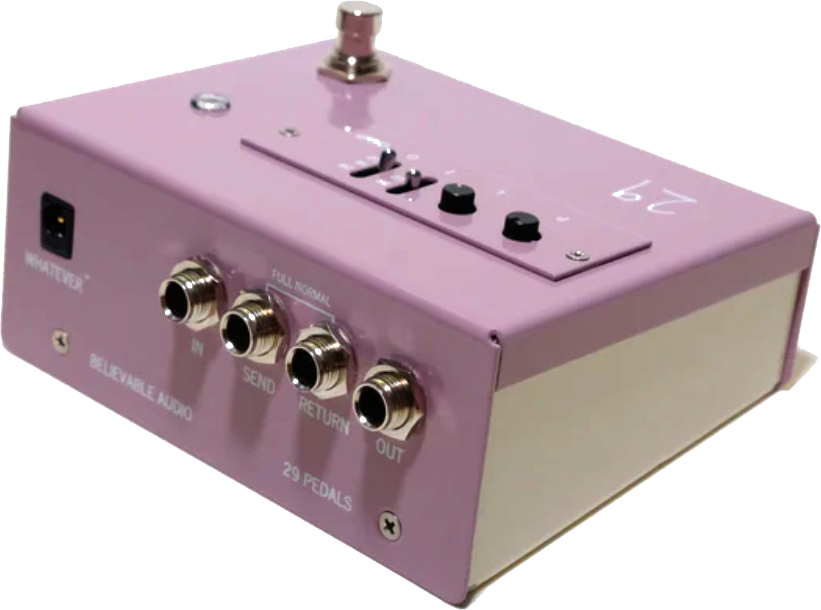 29 Pedals Oamp Output Amplifier Pedal - EQ & enhancer effect pedal - Variation 1