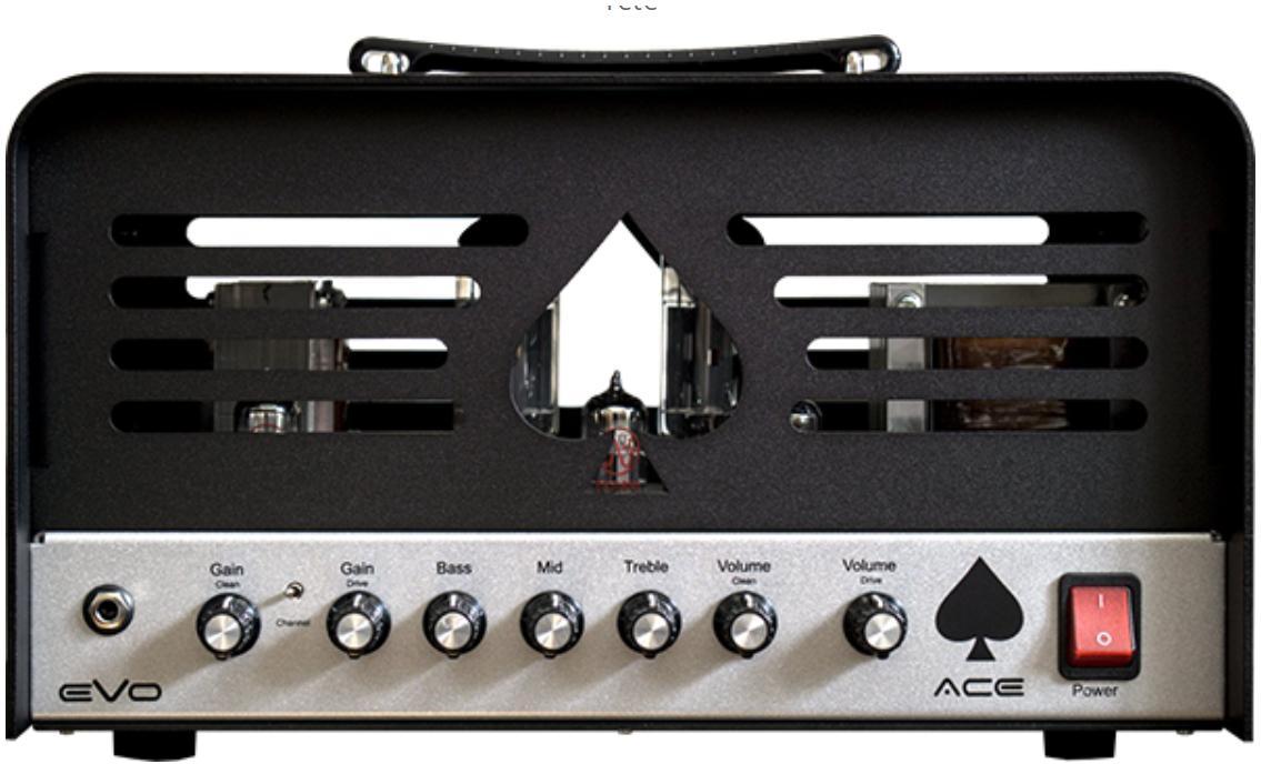 Electric guitar amp head Ace amplification EVO Head