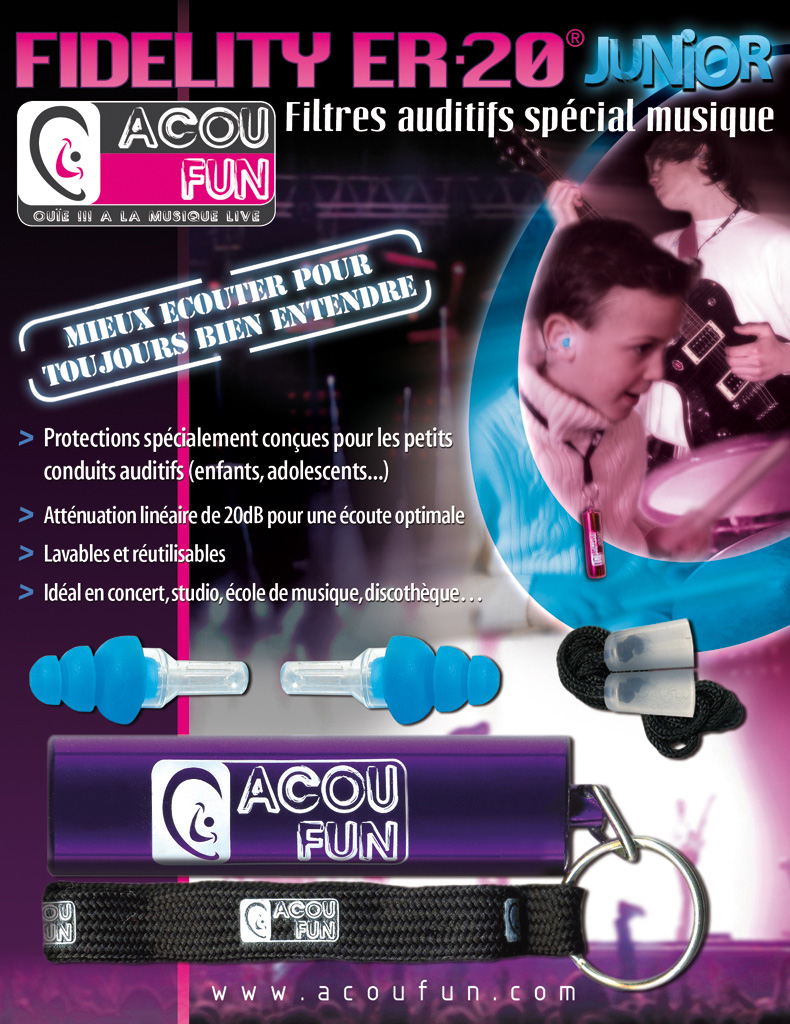 Acoufun Er20 Junior - Ear protection - Variation 2