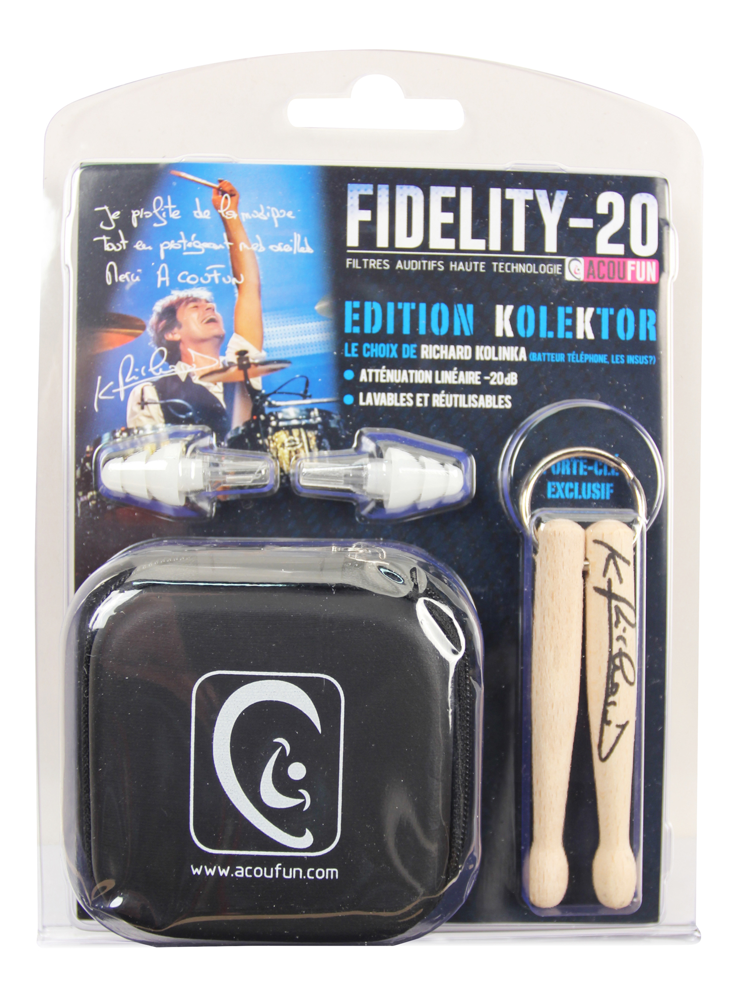 Acoufun Er20 Richard Kolinka  Edition - Ear protection - Variation 2