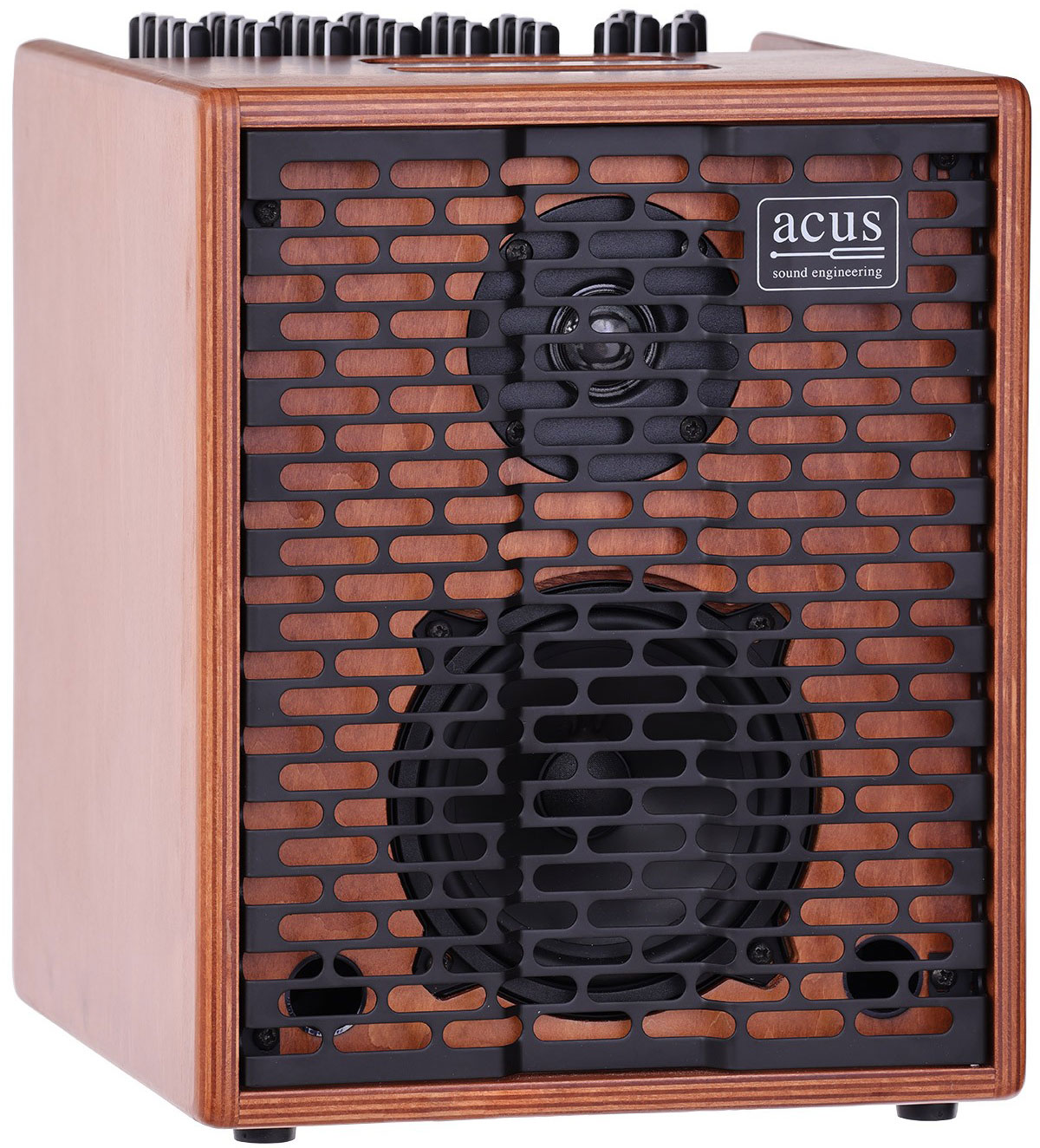 Acus One Forstrings 5ferdi 1x5 + Tweeter 50+20w Cherry Wood - Acoustic guitar combo amp - Variation 1