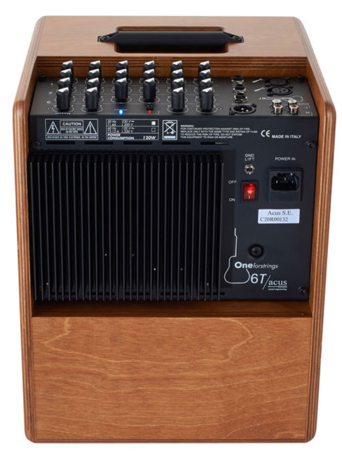 Omega Music  ACUS One 6T Wood Ampli guitare Acoustique 130W