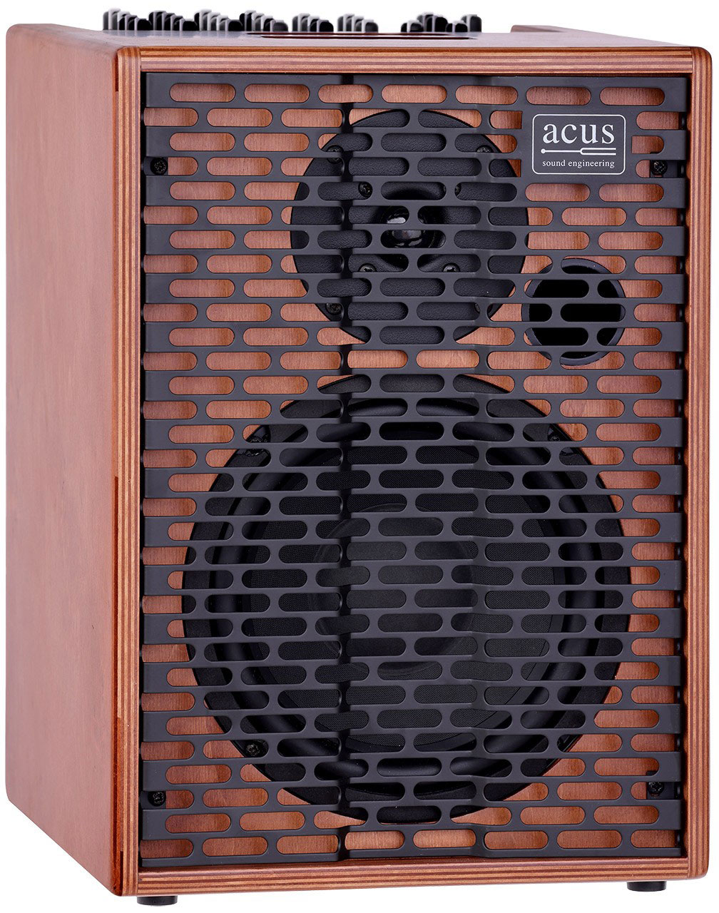Acus One Forstrings 8ferdi 1x8 + Tweeter 90+50w Cherry Wood - Acoustic guitar combo amp - Variation 1