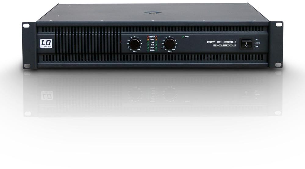Power amplifier stereo Adam hall DP 2400 X