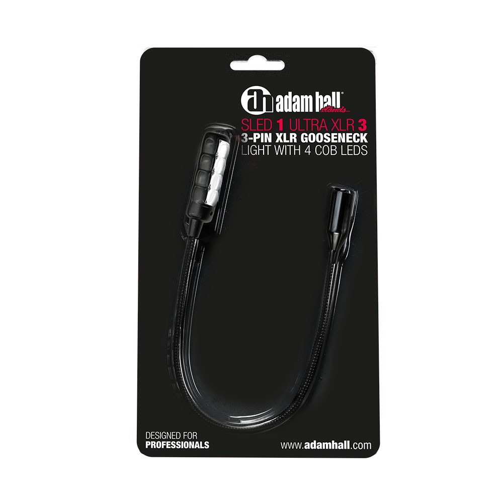 Adam Hall Sled 1 Ultra Xlr 3 - Gooseneck Lamp - Variation 5