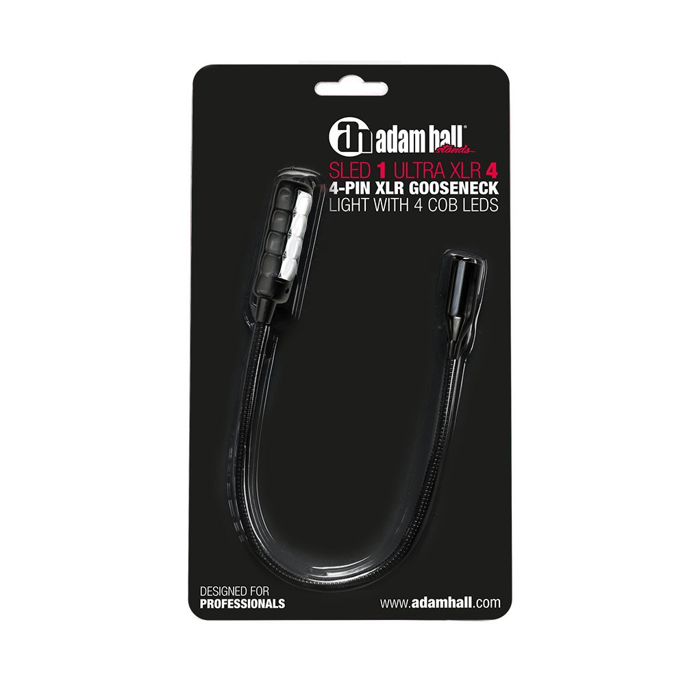 Adam Hall Sled 1 Ultra Xlr 4 - Gooseneck Lamp - Variation 4