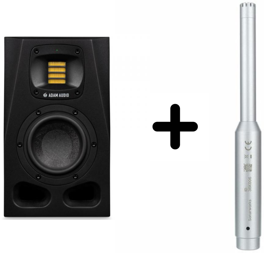 Adam A4v  + Sound Id Reference - Enceintes Et Casque + Micro - Active studio monitor - Main picture