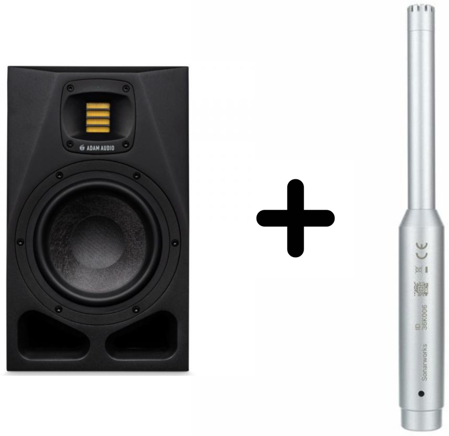 Adam A7v  + Sound Id Reference - Enceintes Et Casque + Micro - Active studio monitor - Main picture