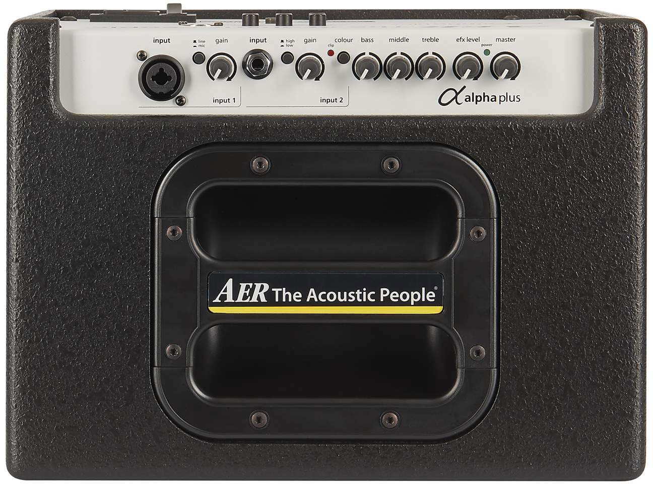 Aer Alpha Plus 40w  1x8 Black +housse - Acoustic guitar combo amp - Variation 1