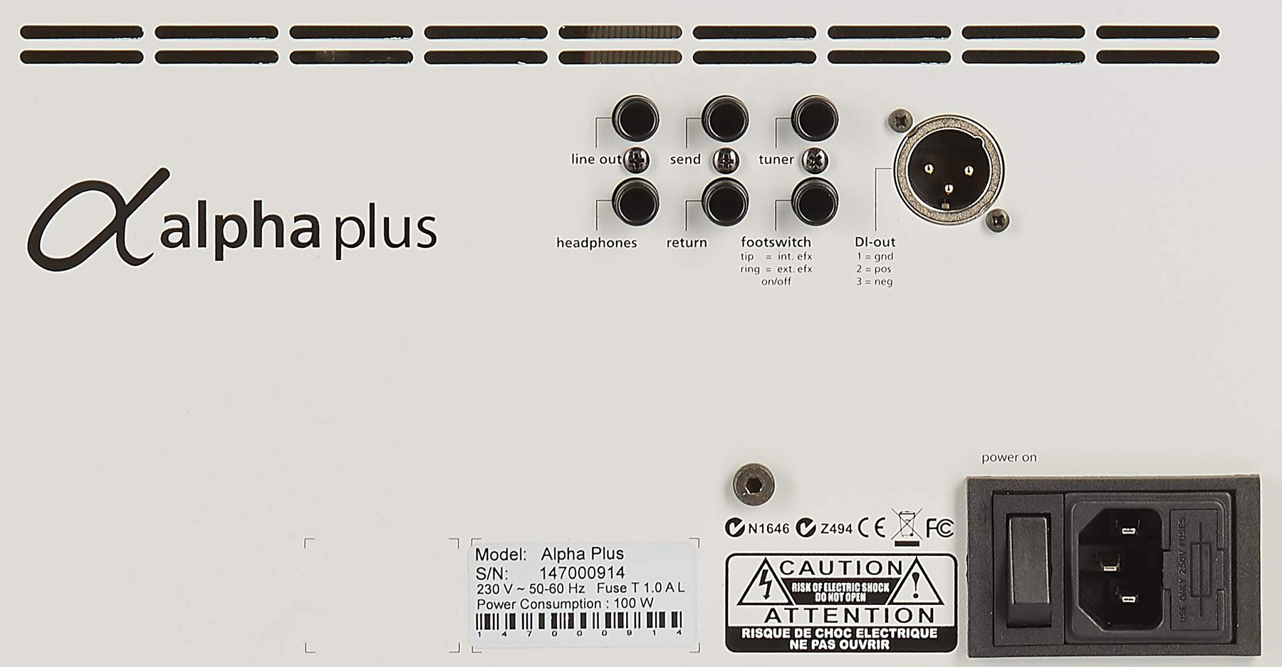 Aer Alpha Plus 40w  1x8 Black +housse - Acoustic guitar combo amp - Variation 3