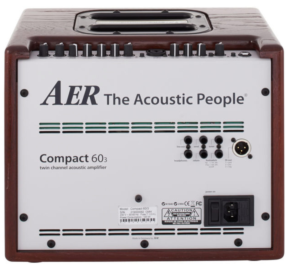 Aer Compact 60/3 Oak Dark - Acoustic guitar combo amp - Variation 1