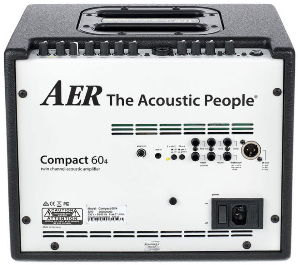 Aer Compact 60/4 60w 1x8 +housse - Acoustic guitar combo amp - Variation 1