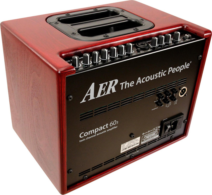 Aer Compact 60.3 60w 1x8 Mahogany - Acoustic guitar combo amp - Main picture