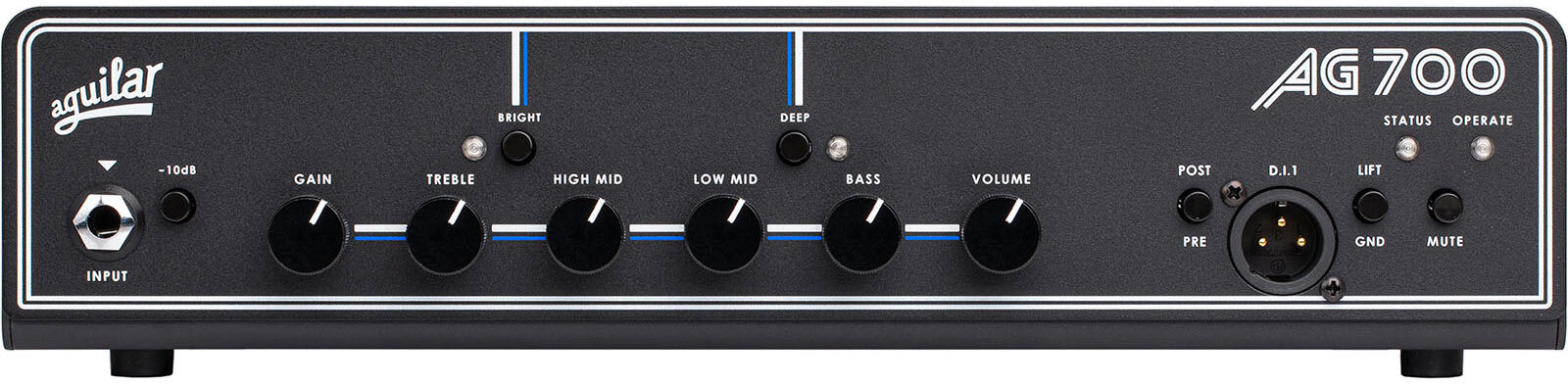 Aguilar Ag 700 Bass Amp Head V2 700w - Bass amp head - Main picture