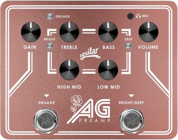 Aguilar Ag Bass Preamp Cancer Awareness Month - Bass preamp - Main picture
