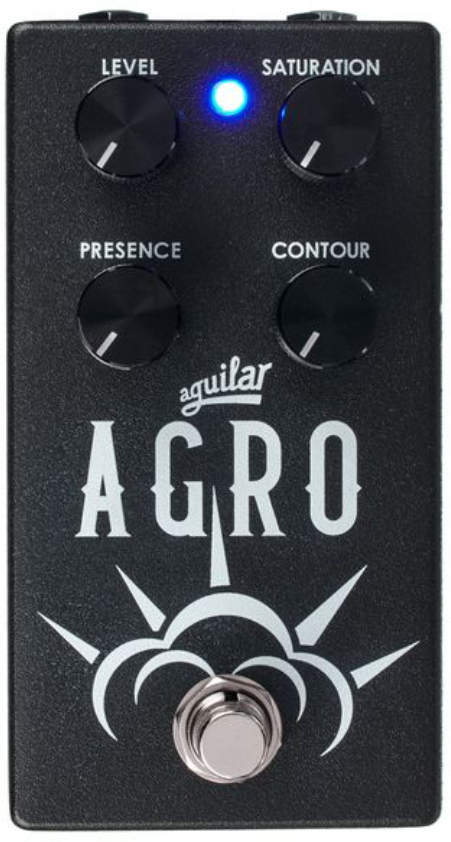 Aguilar Agro Bass Overdrive V2 - Overdrive, distortion, fuzz effect pedal for bass - Main picture