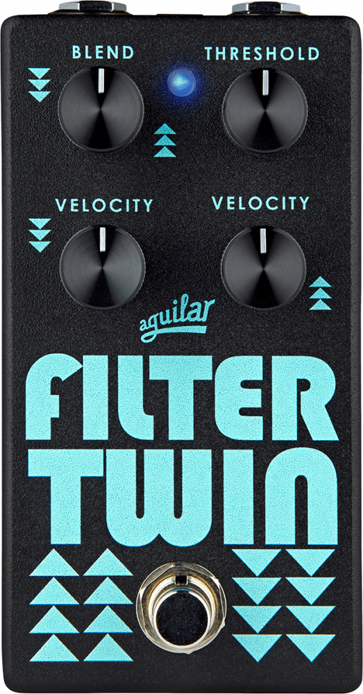 Aguilar Filter Twin V2 - Wah & filter effect pedal for bass - Main picture